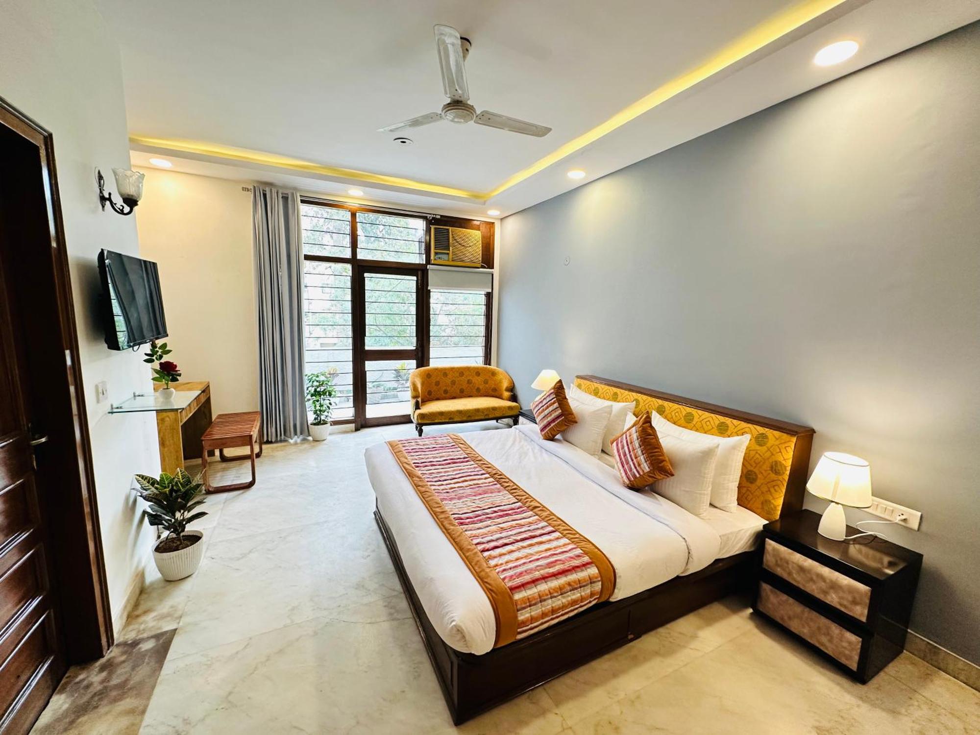 Grove Residency Hauz Khas New Delhi Couple Friendly Hotel Luaran gambar
