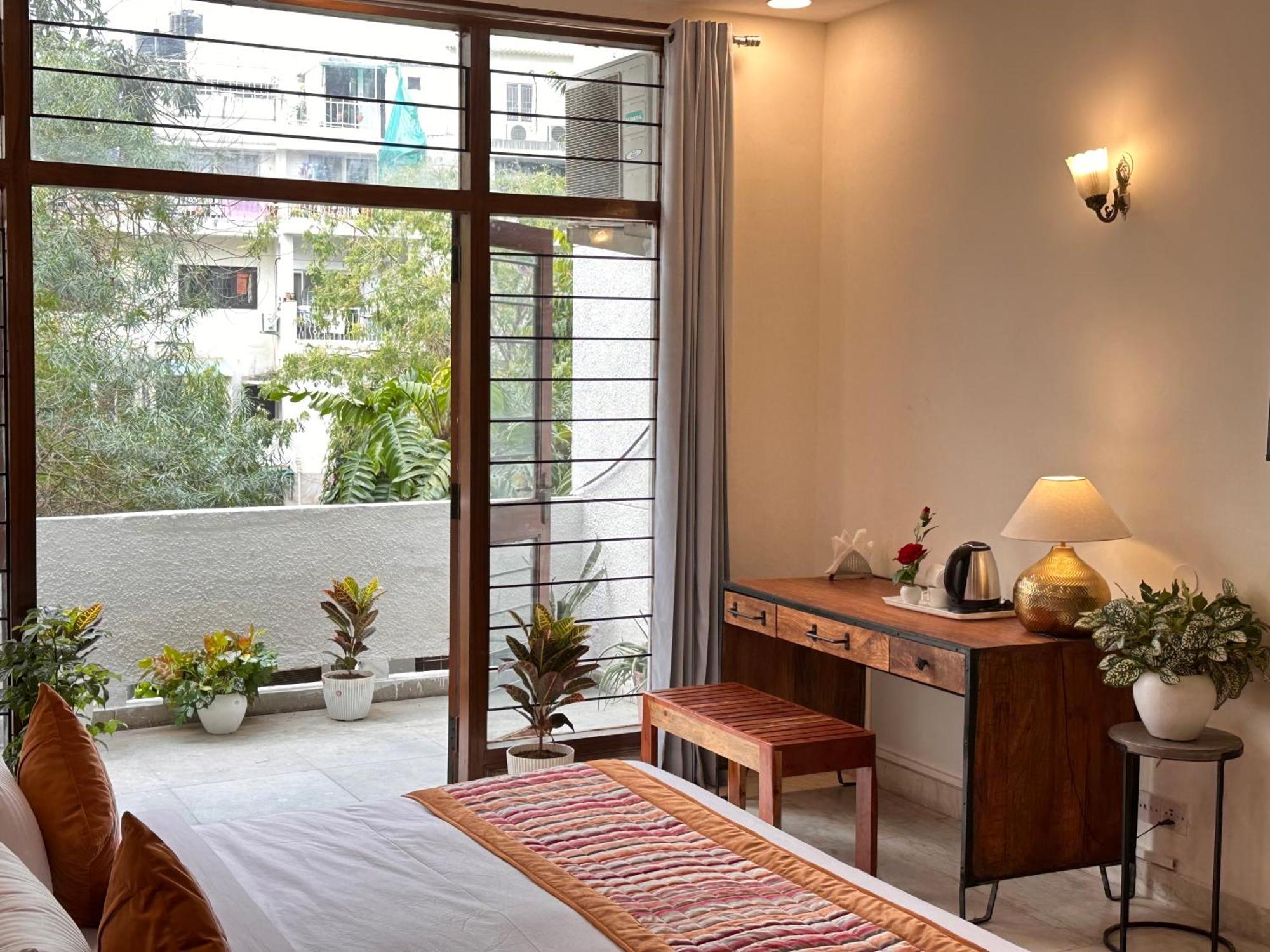 Grove Residency Hauz Khas New Delhi Couple Friendly Hotel Luaran gambar
