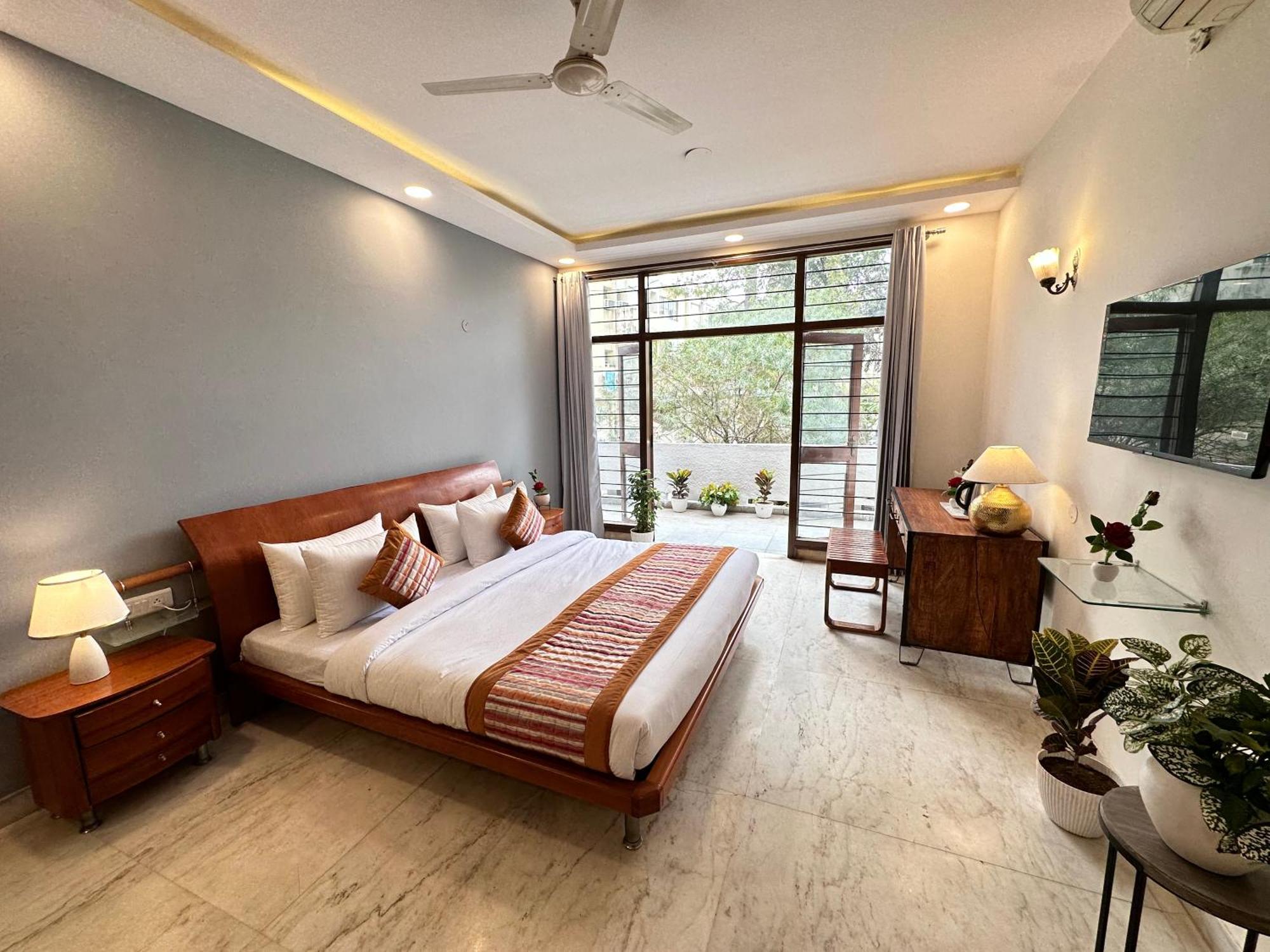 Grove Residency Hauz Khas New Delhi Couple Friendly Hotel Luaran gambar